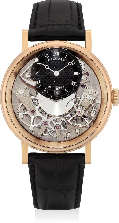 Breguet Tradition 7057 41mm Rose gold Skeletonized