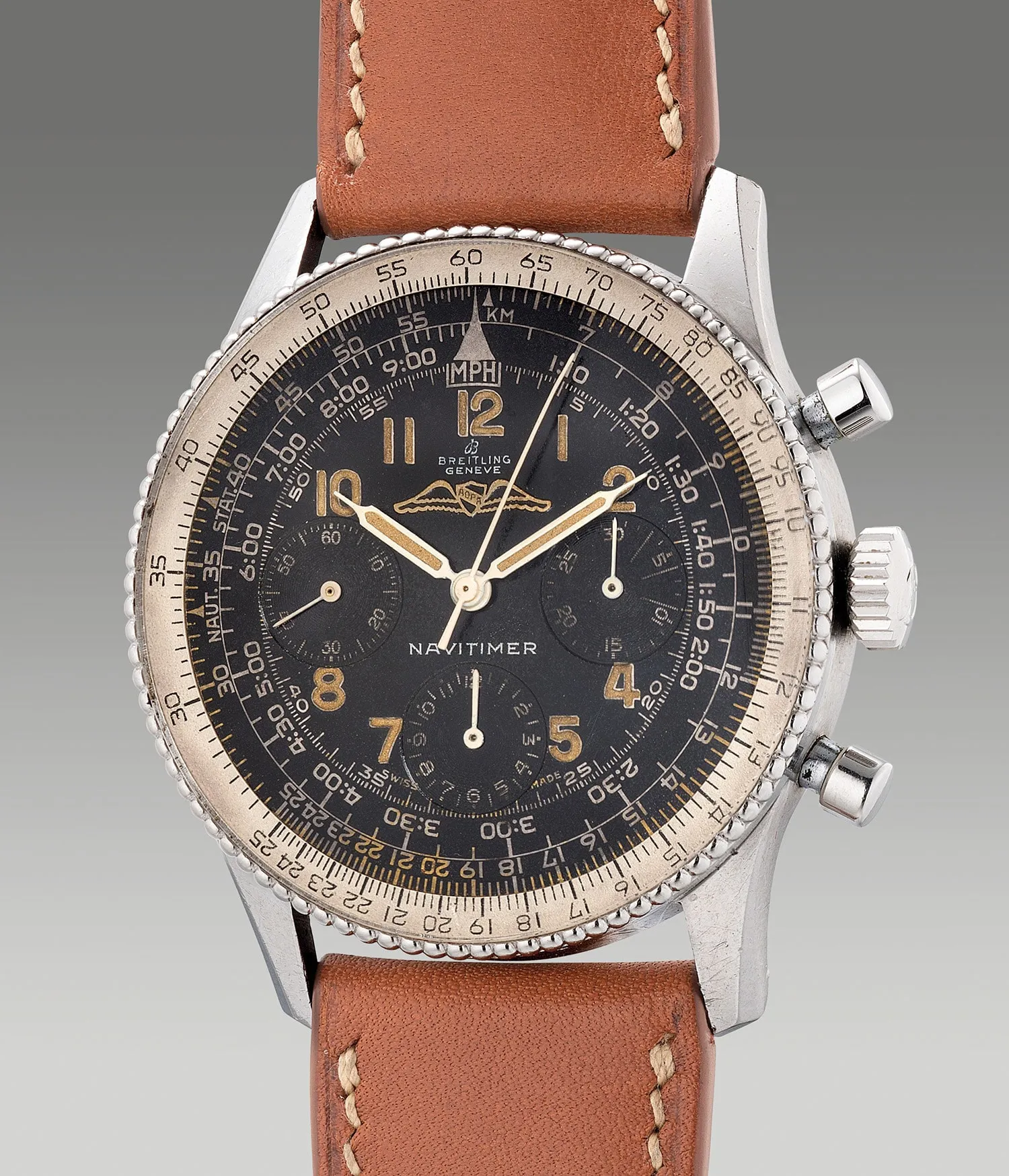 Breitling Navitimer AOPA 806 40mm Stainless steel Black