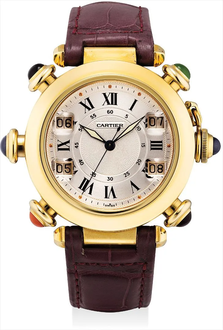 Cartier Pasha Golf 0955 1 38mm 18k yellow gold White and gold