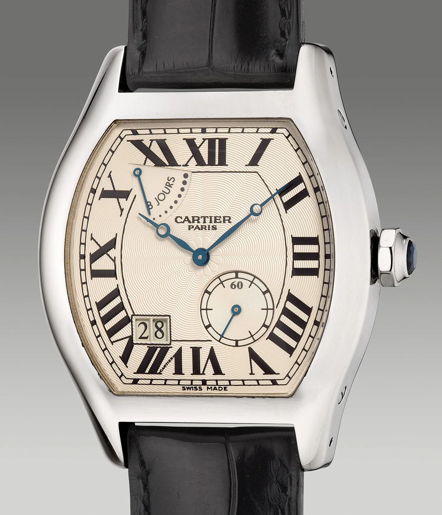 Cartier Tortue W1545851 37mm White gold White