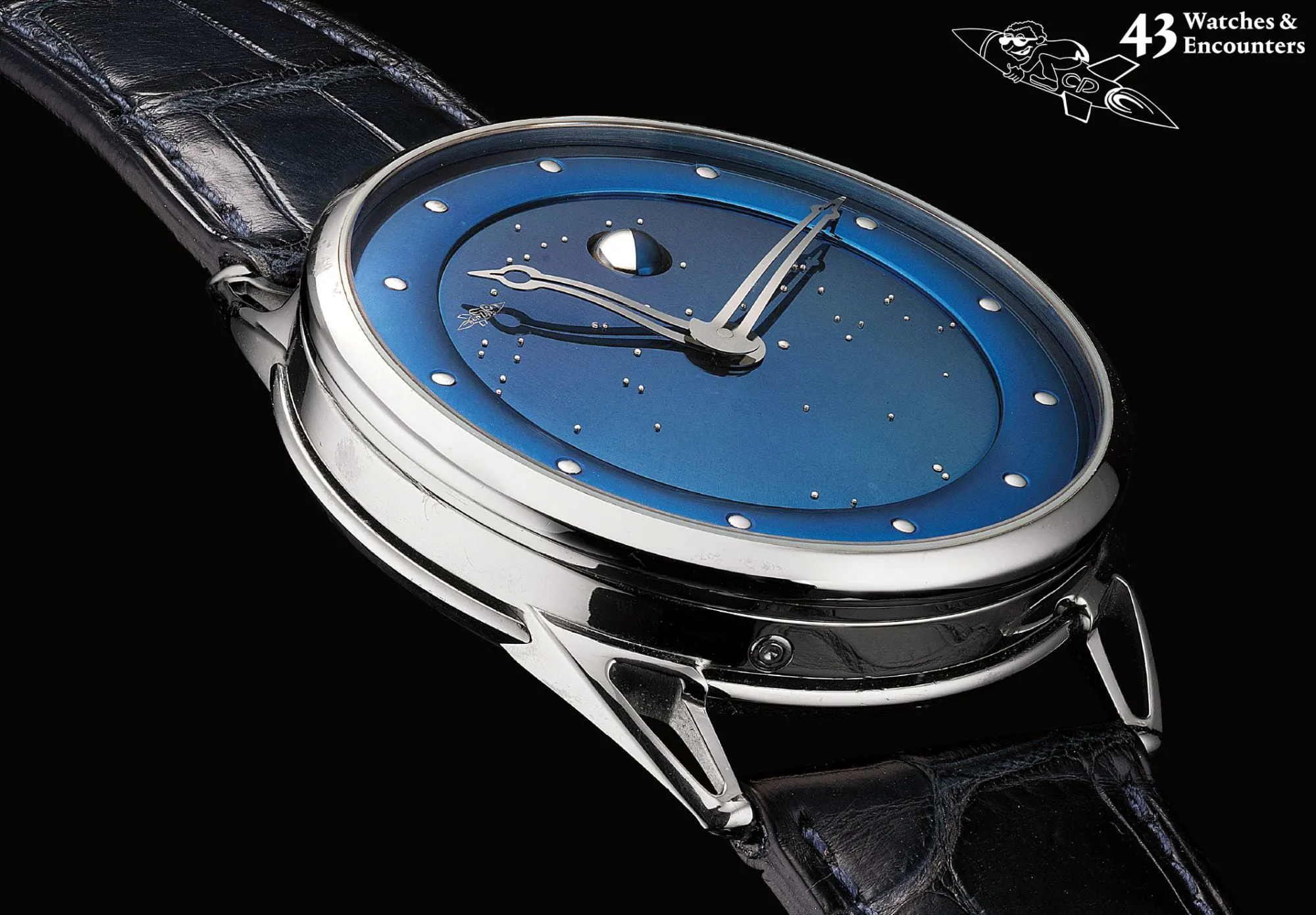 De Bethune DB25 DB25LWS3V2 44.5mm White gold Blue