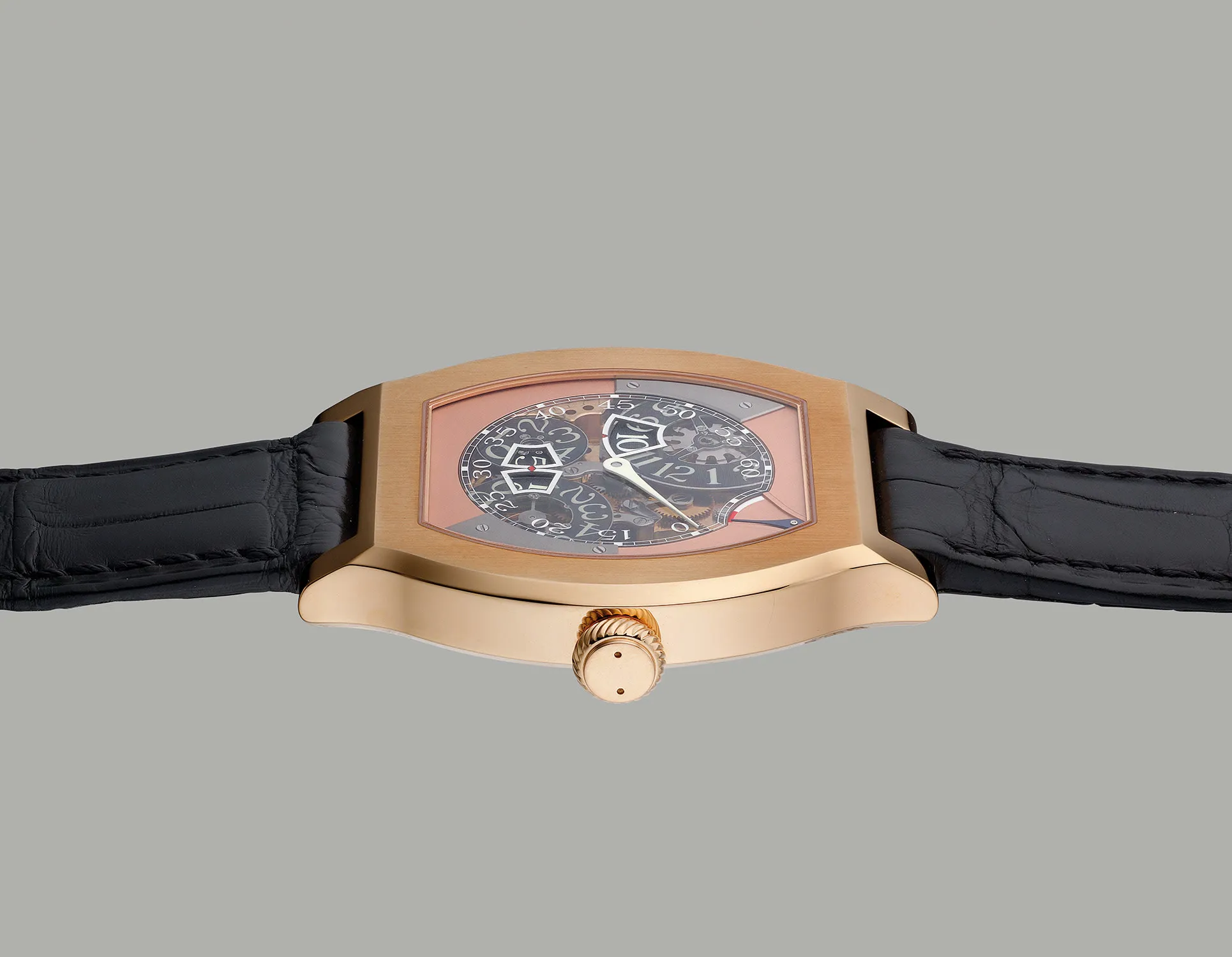 F.P. Journe Vagabondage III 37.5mm Rose gold Semi-skeletonized 3