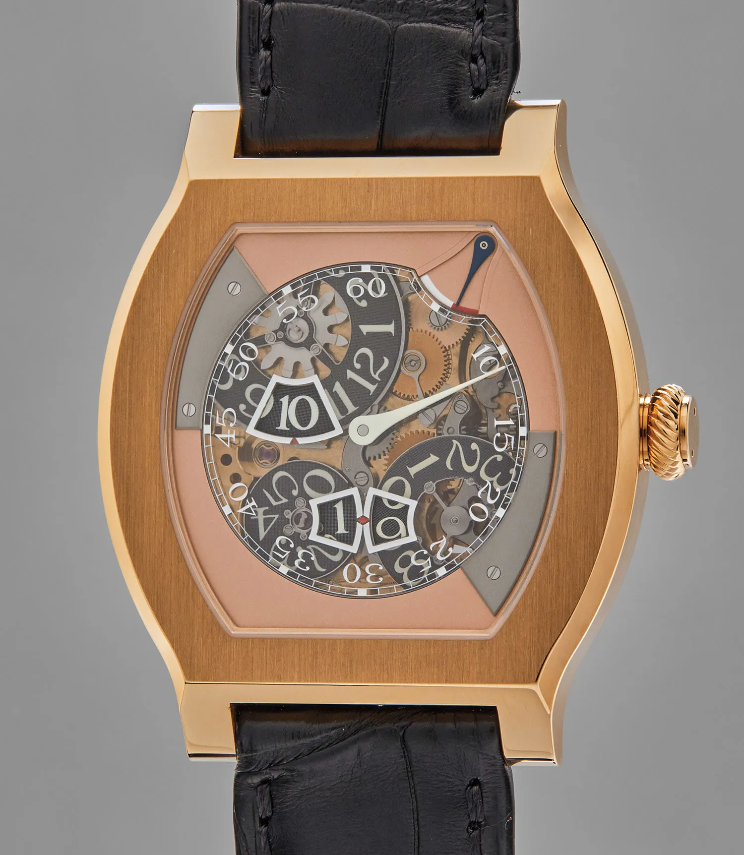 F.P. Journe Vagabondage III 37.5mm Rose gold Skeletonized