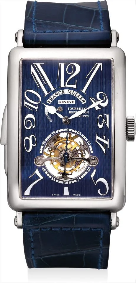 Franck Muller Imperial Tourbillon 1200 RMT 45mm Platinum Blue enamel