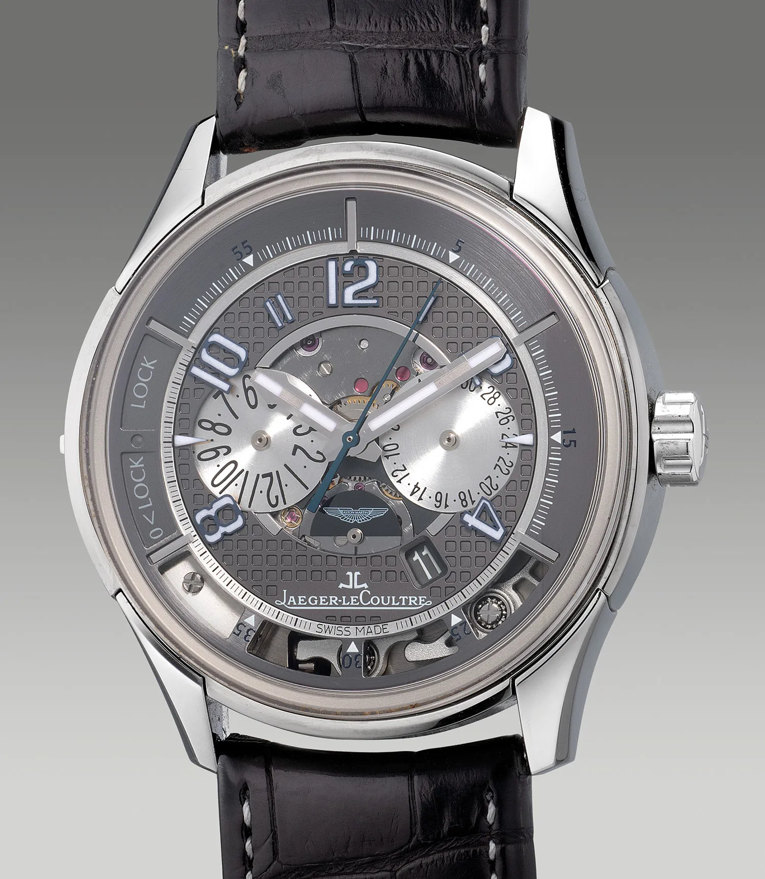 Jaeger-LeCoultre AMVOX 2 Chronograph 192.6.25 44mm Platinum and Titanium Grey