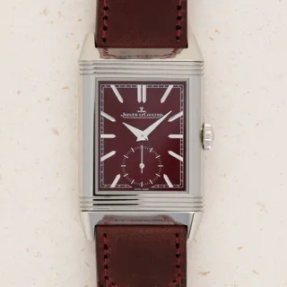 Jaeger-LeCoultre Reverso Tribute Q397846J Stainless steel Burgundy