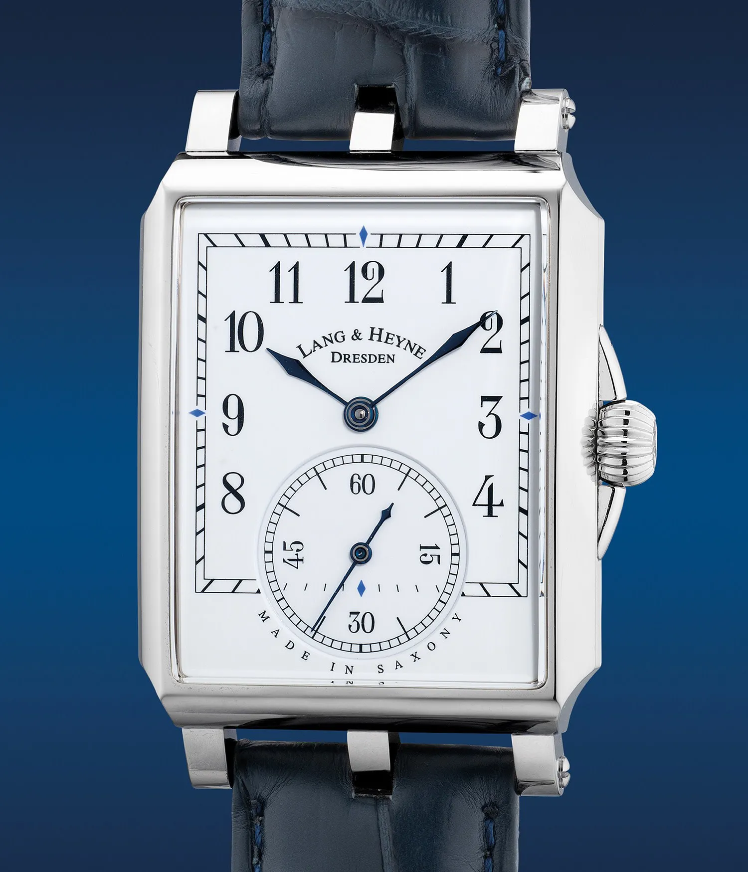 Lang & Heyne Georg 40mm Platinum Enamel