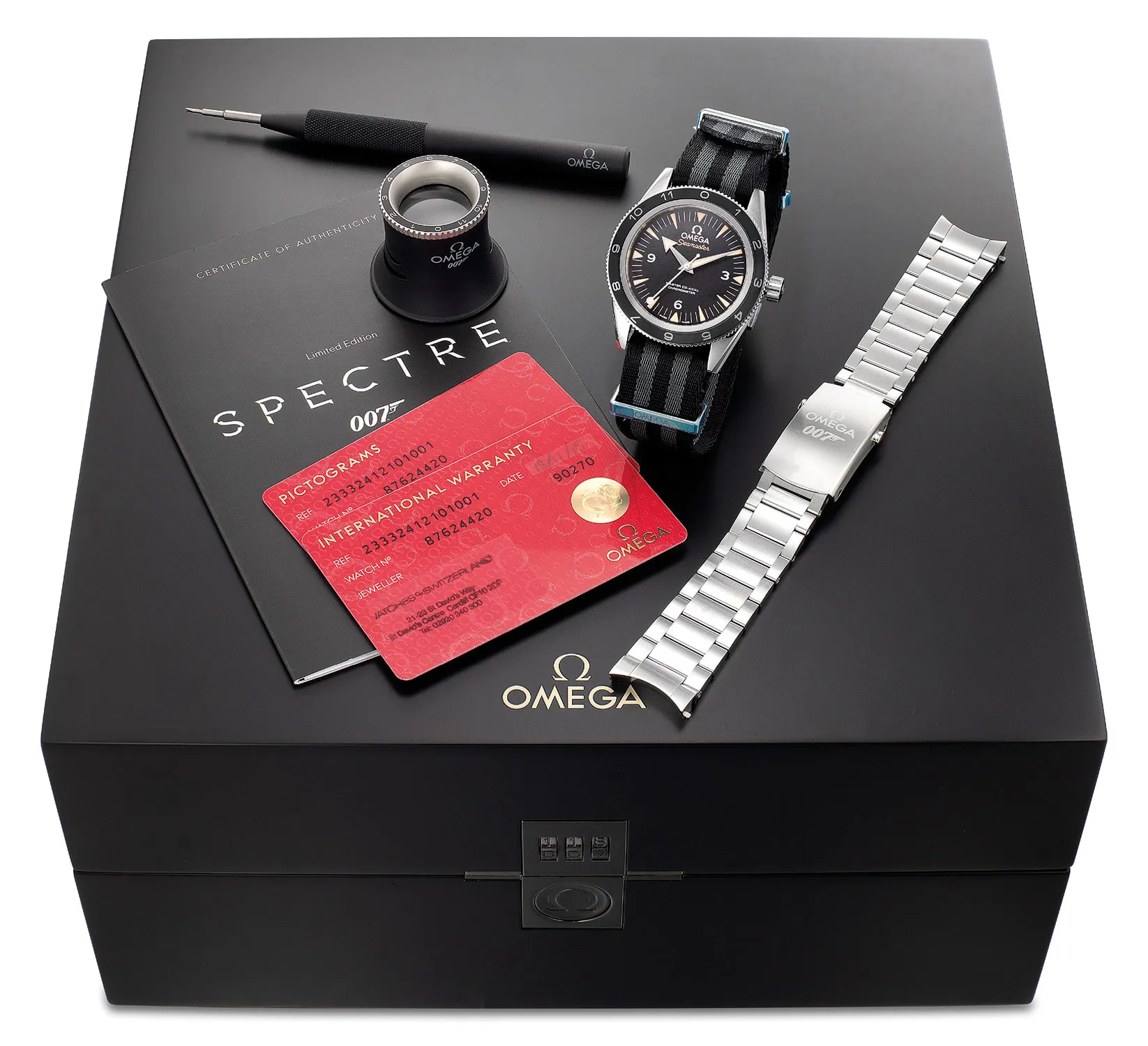 Omega Seamaster 300 233.32.41.21.01.001 41mm Stainless steel Black 1