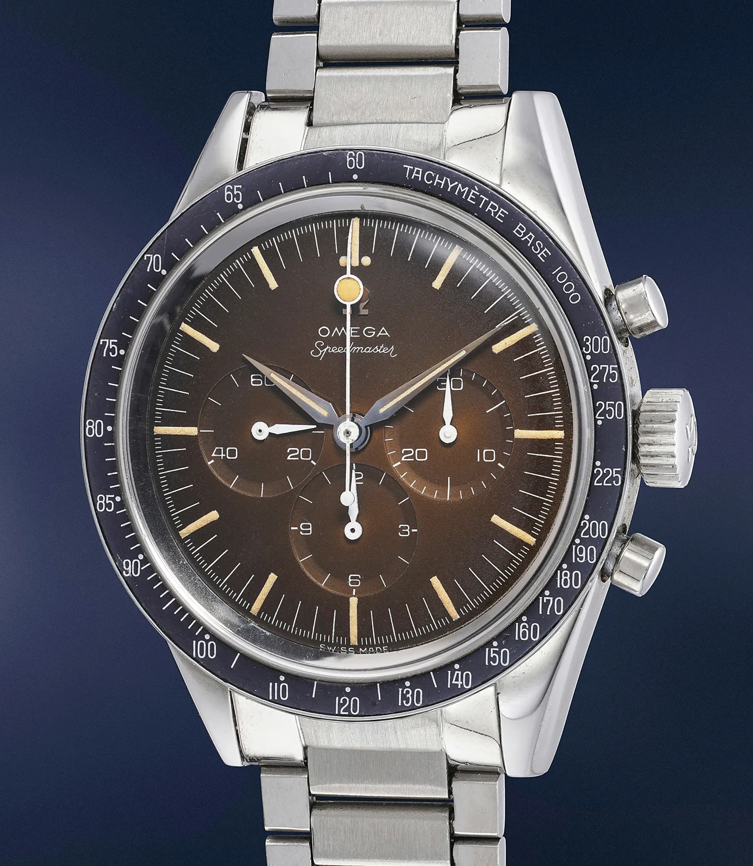 Omega Speedmaster CK 2998-2 39mm Stainless steel Brown tropical