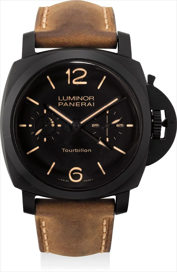 Panerai Special Editions PAM 00396 48mm Black ceramic Black