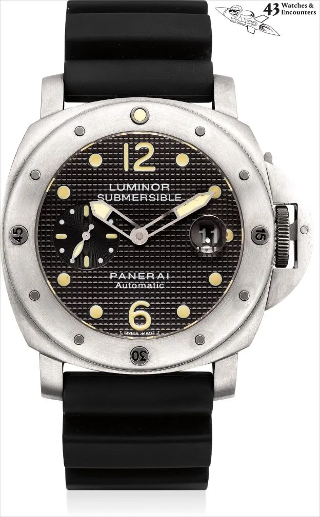 Panerai Submersible PAM 00024 44mm Titanium Black