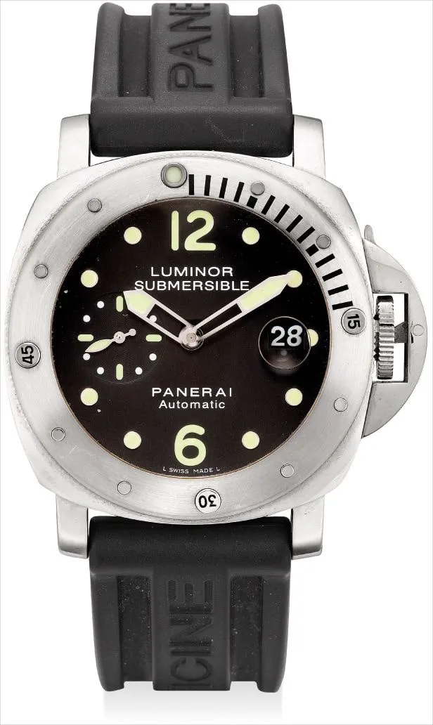 Panerai Submersible PAM 00024 44mm Stainless steel Black