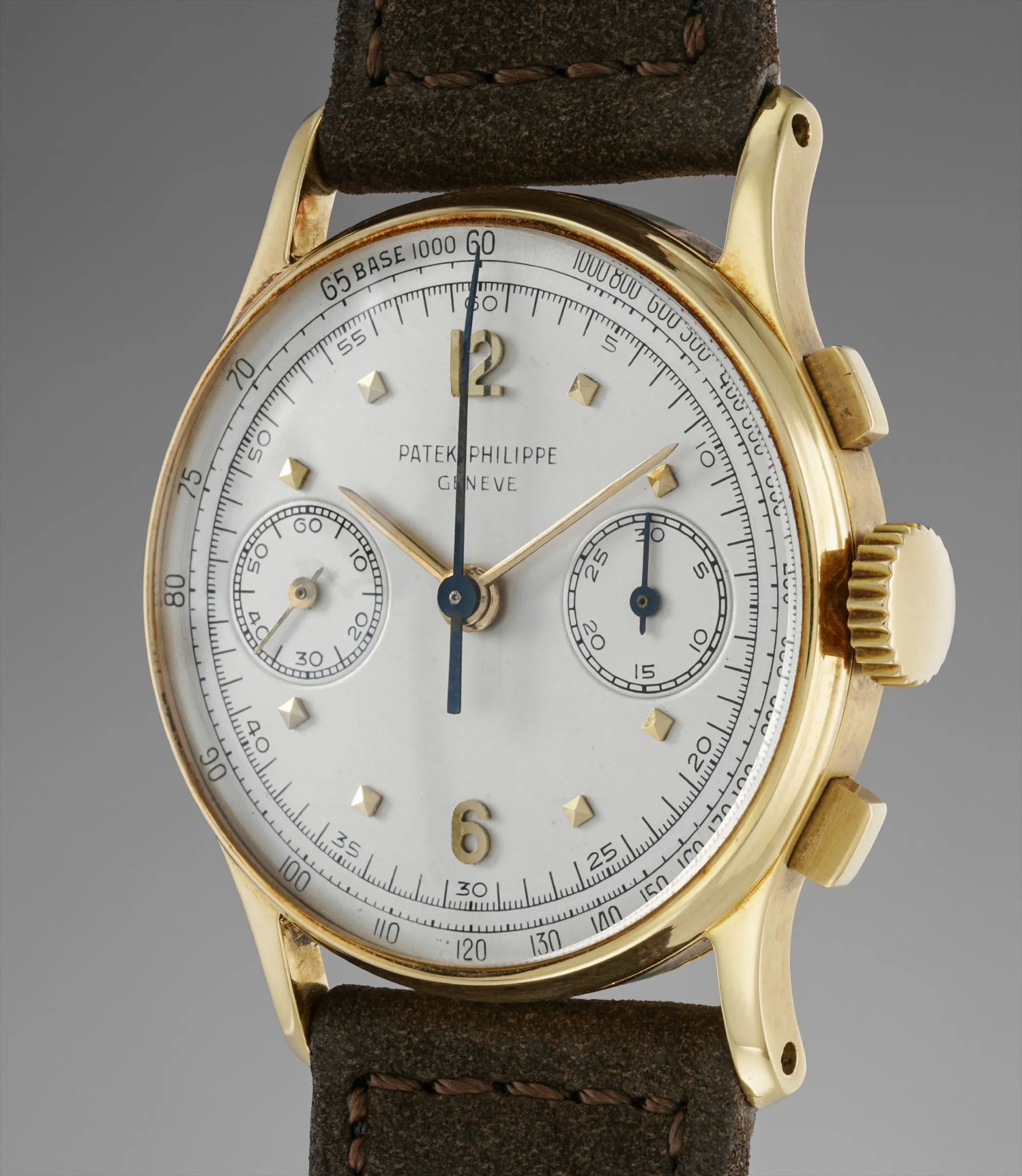 Patek Philippe 130 33mm Yellow gold Silver