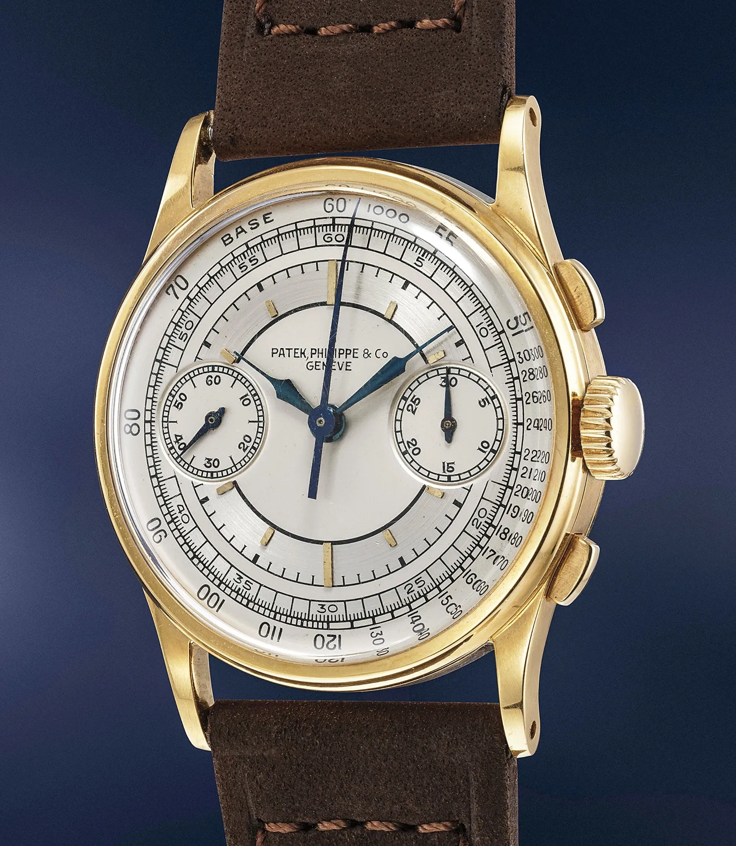 Patek Philippe 130 33mm Yellow gold Silvered