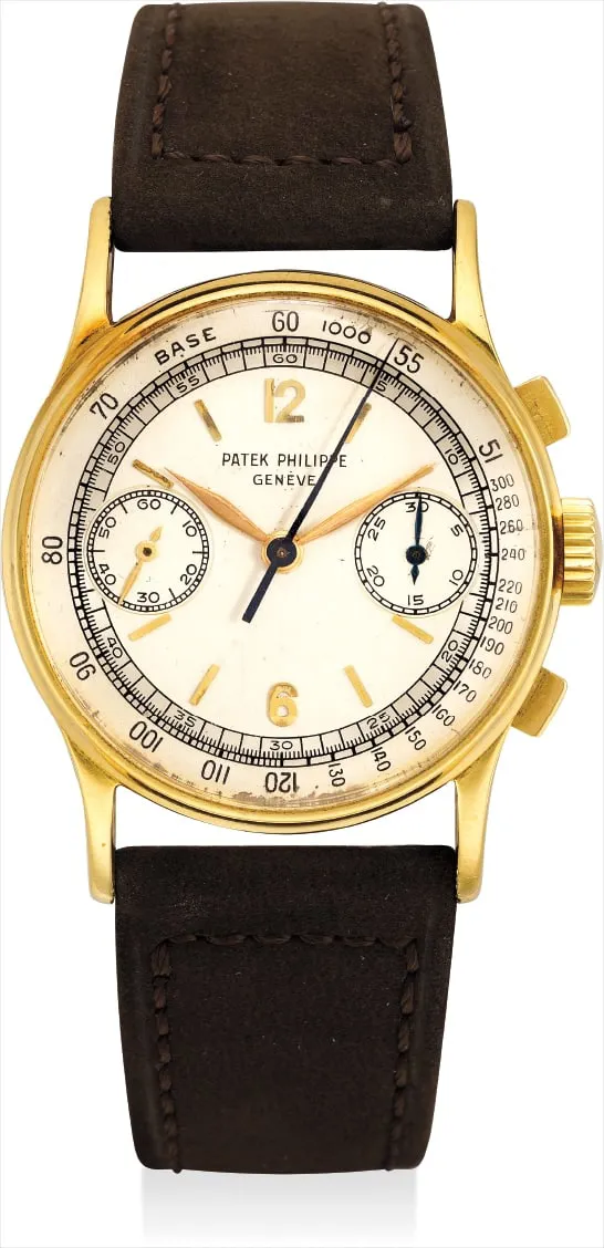 Patek Philippe 130 33mm Yellow gold Two-tone Silver