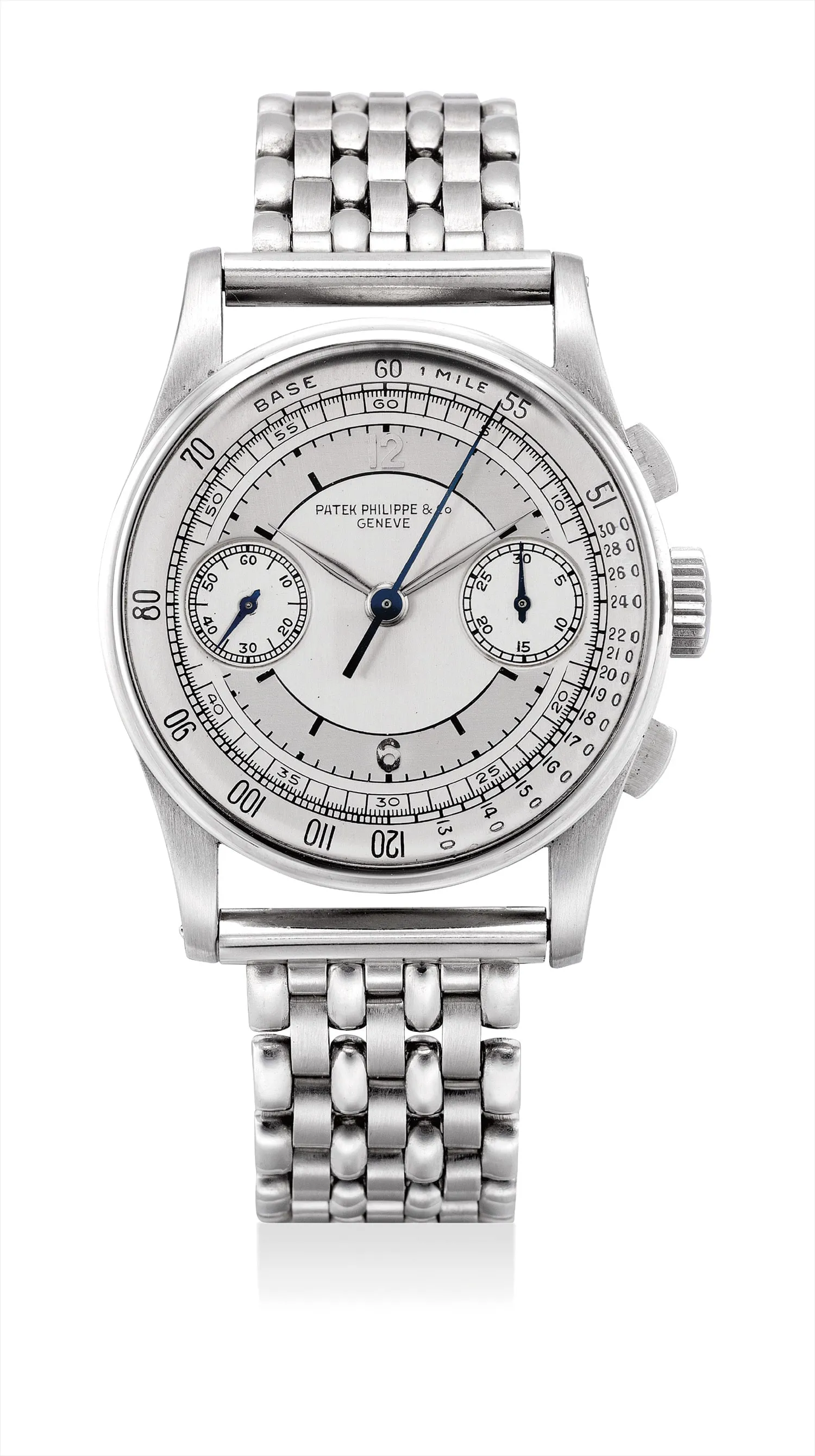 Patek Philippe 130 33mm Stainless steel Two-tone silvered