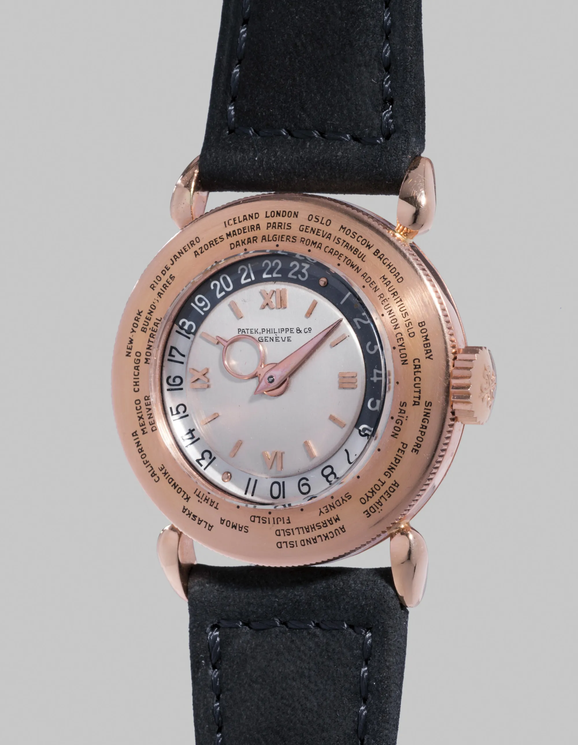 Patek Philippe 1415 31mm Rose gold White