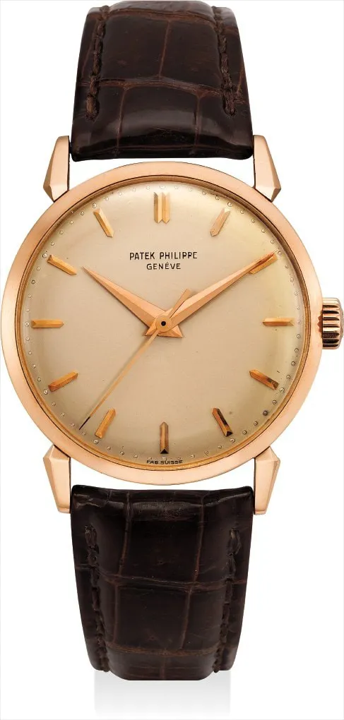 Patek Philippe 1578 35mm Rose gold Cream