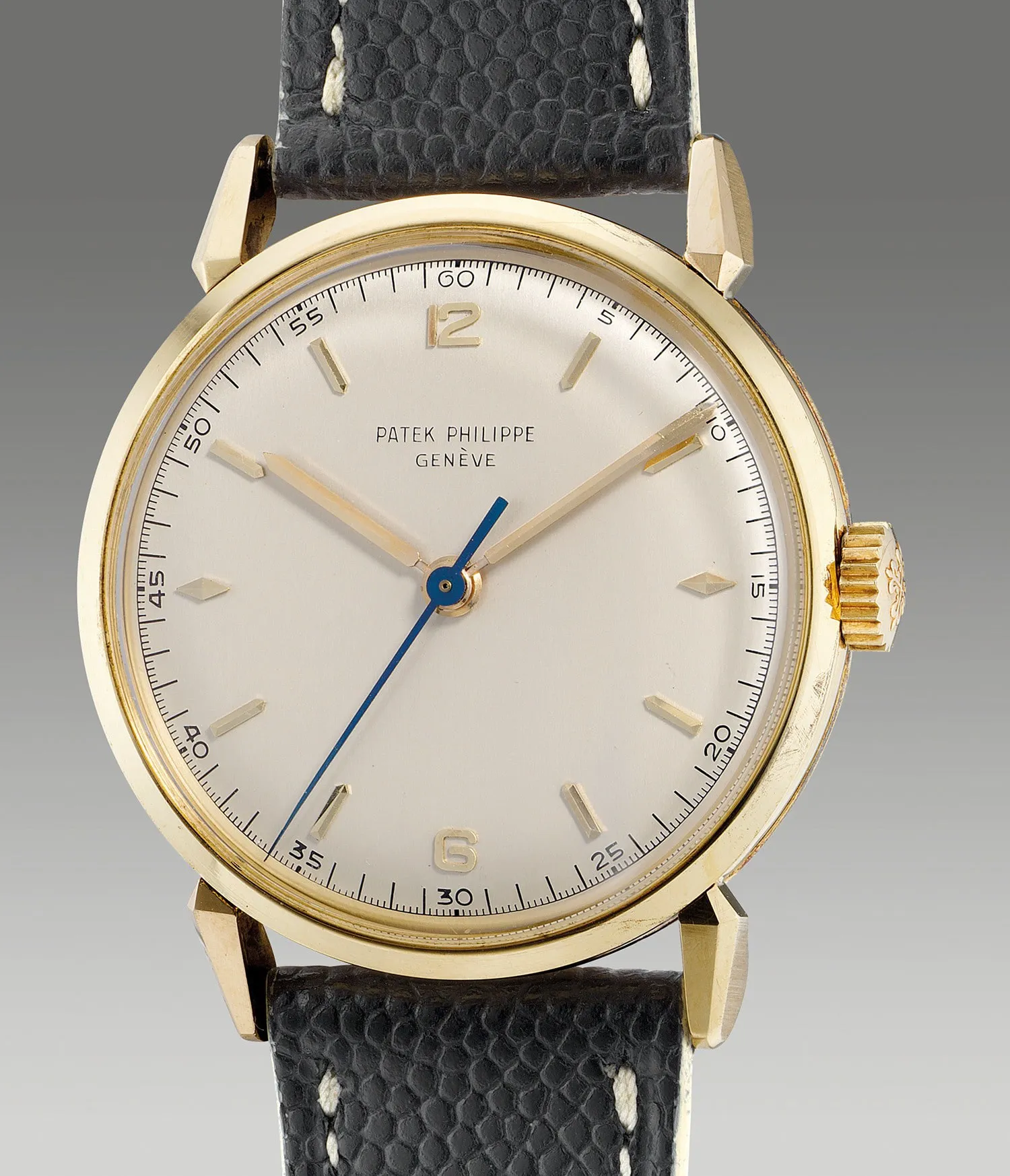 Patek Philippe 1578 35mm Yellow gold Silver