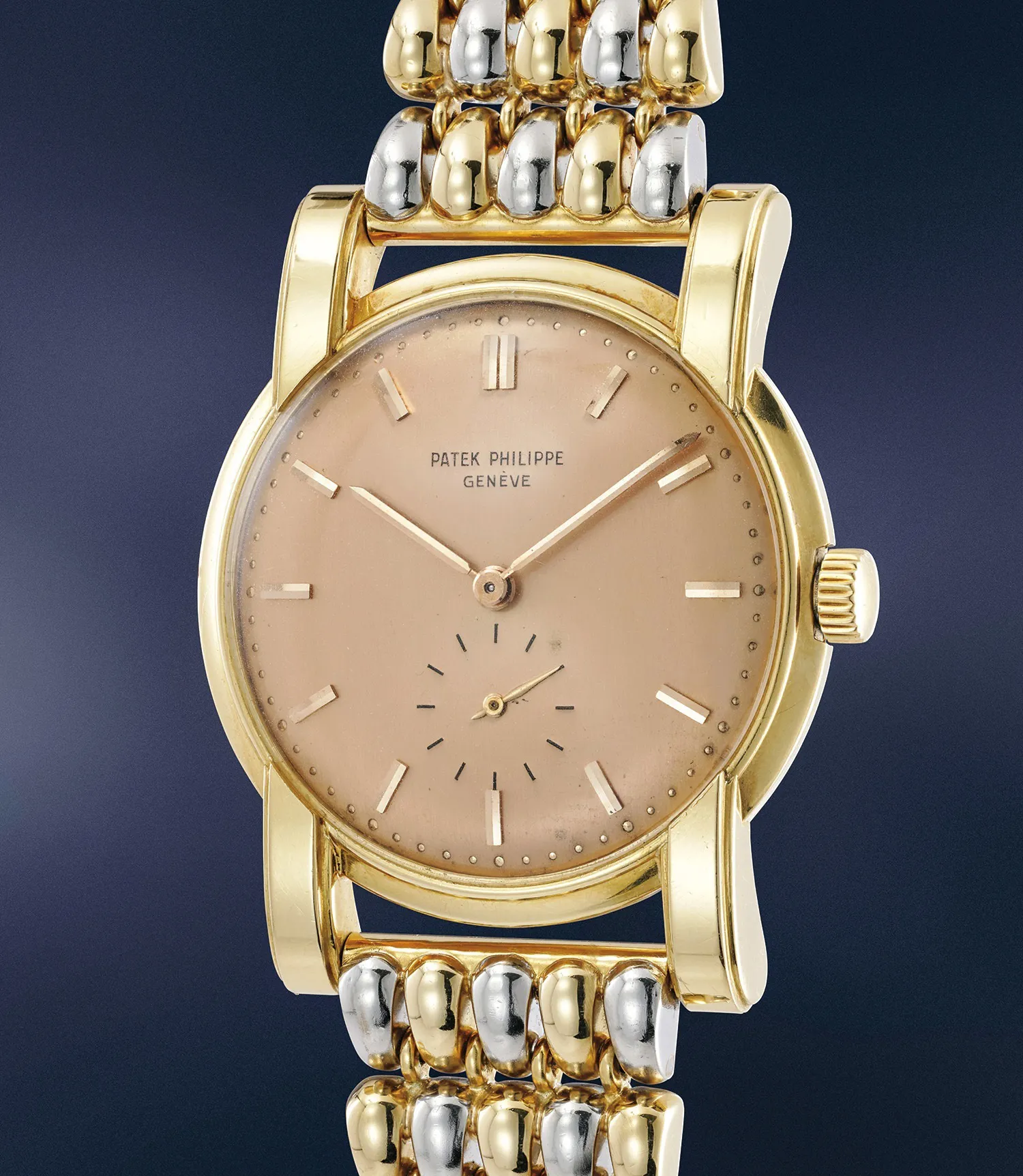 Patek Philippe 2428 35mm Yellow gold Pink