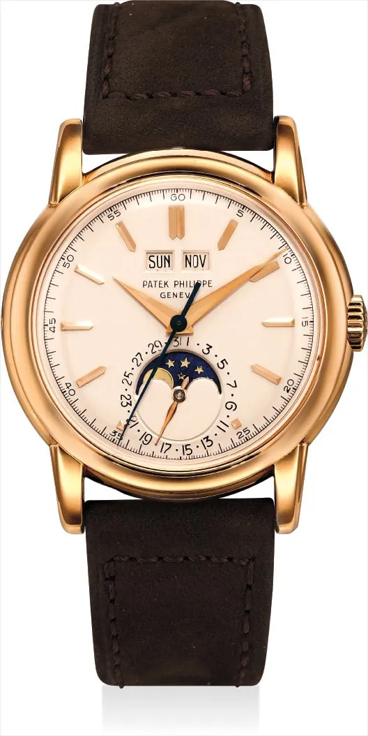 Patek Philippe 2438/1 37mm Rose gold White