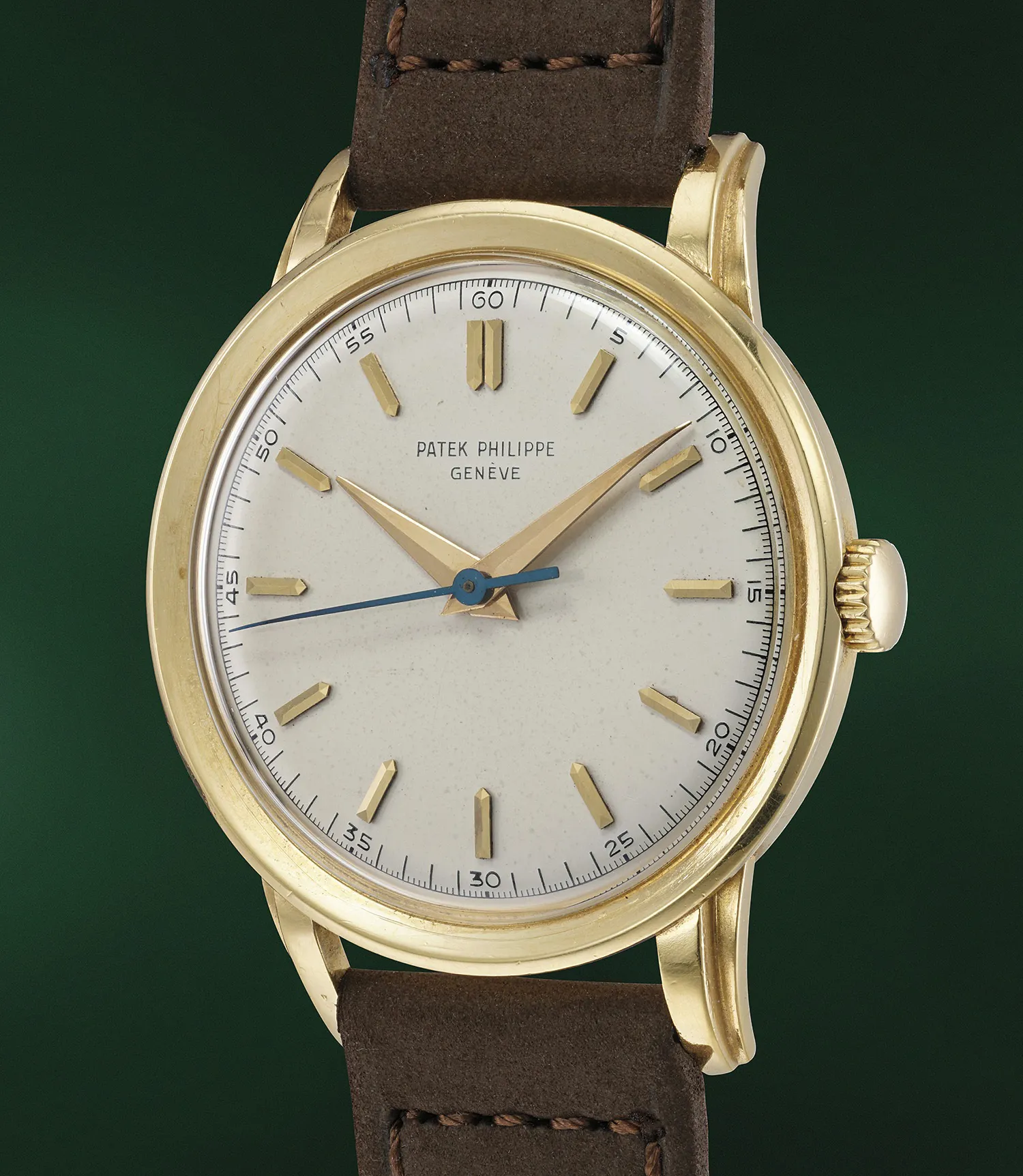 Patek Philippe 2481 36mm Yellow gold Off-white patina