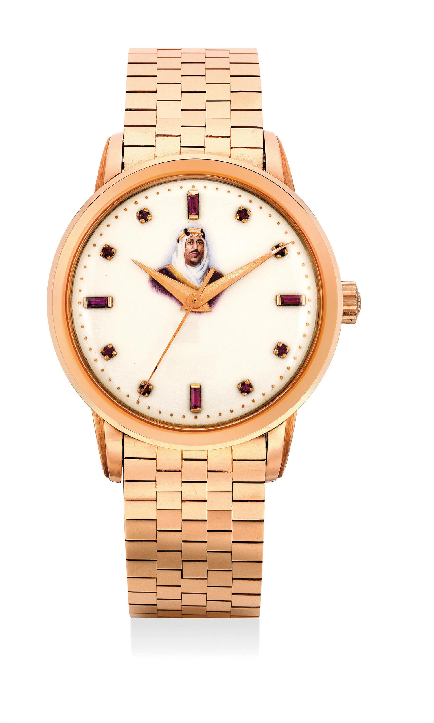 Patek Philippe 2481 37mm Rose gold Ivory colored enamel