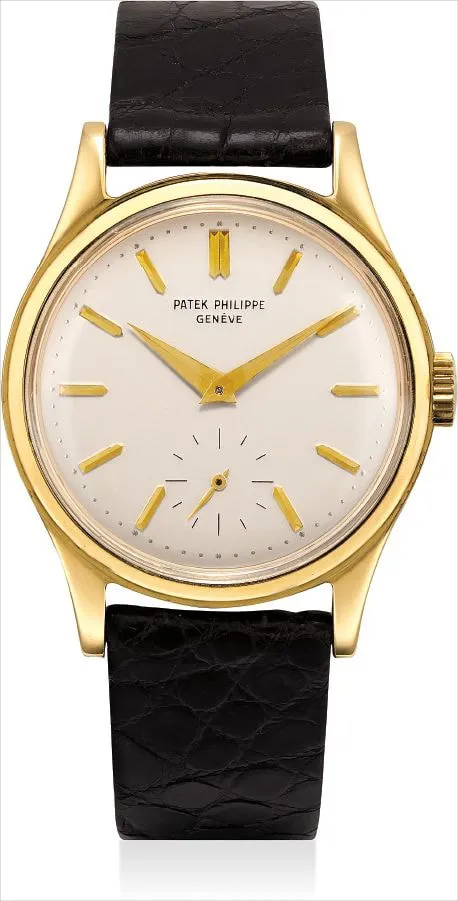 Patek Philippe 2509 35mm Yellow gold White