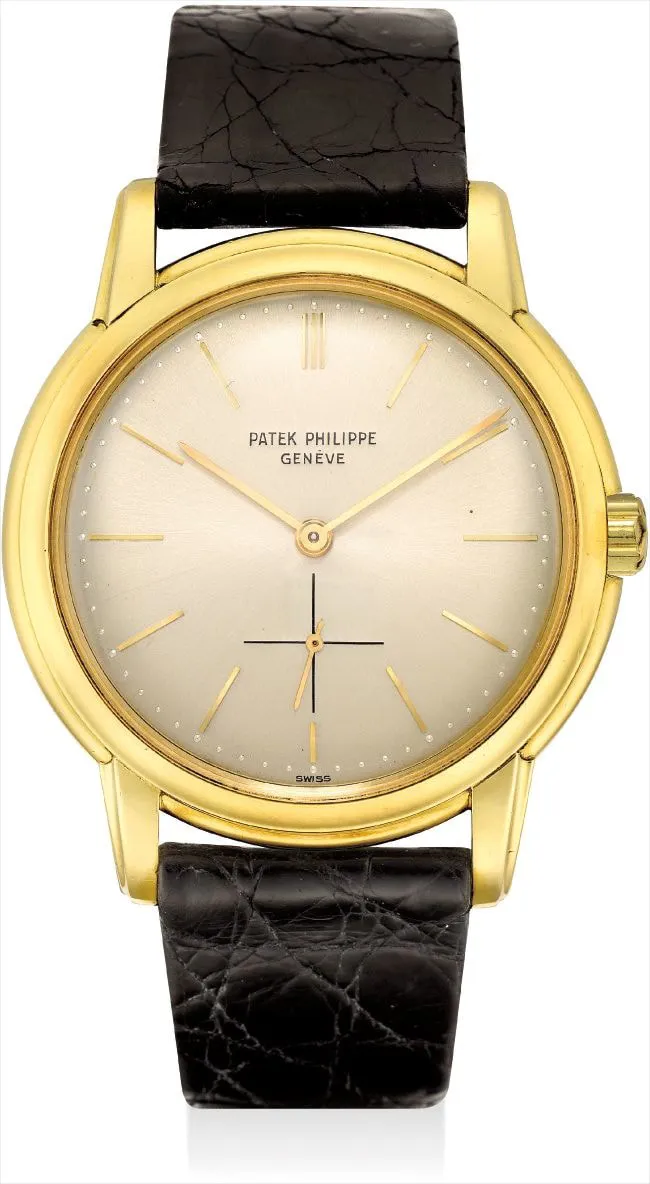 Patek Philippe 3433 36mm Yellow gold Cream