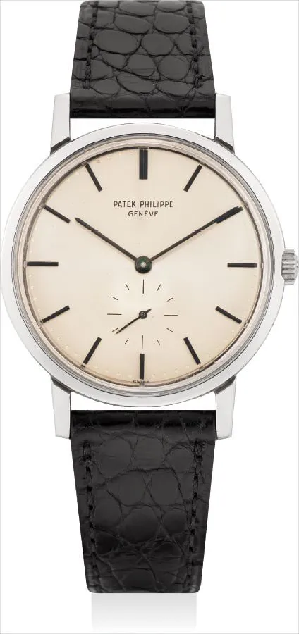 Patek Philippe 3466 35mm Stainless steel White