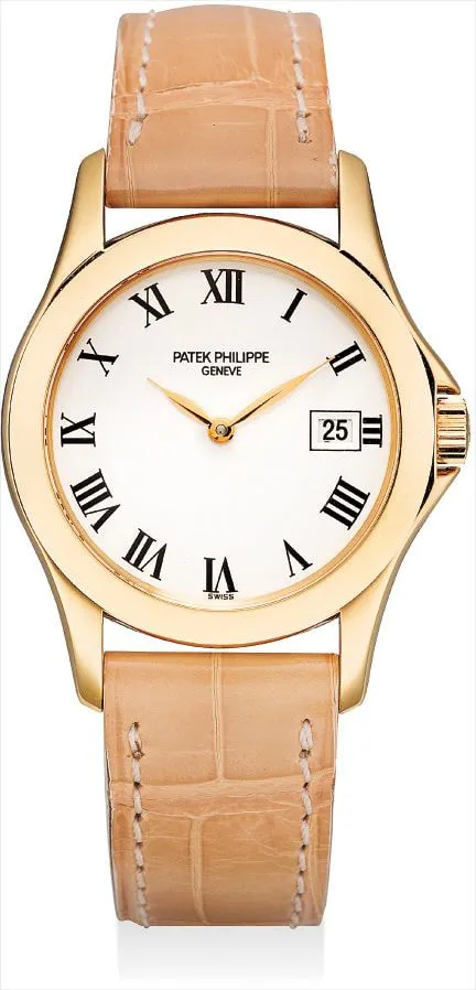 Patek Philippe 4906 28mm Rose gold White