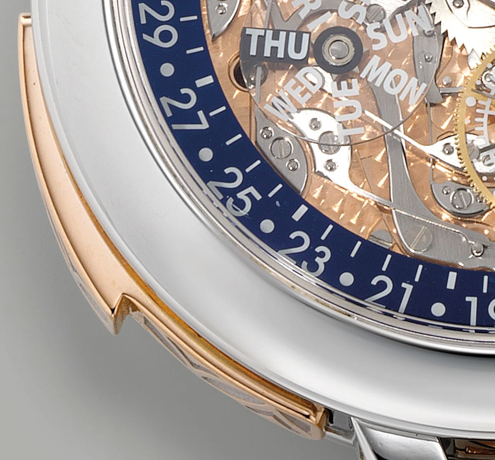 Patek Philippe 5104 43mm Platinum and Rose gold Transparent 2