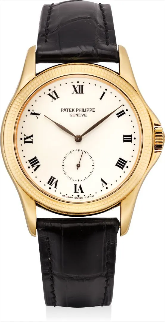 Patek Philippe Calatrava 5115 35mm Yellow gold Enamel