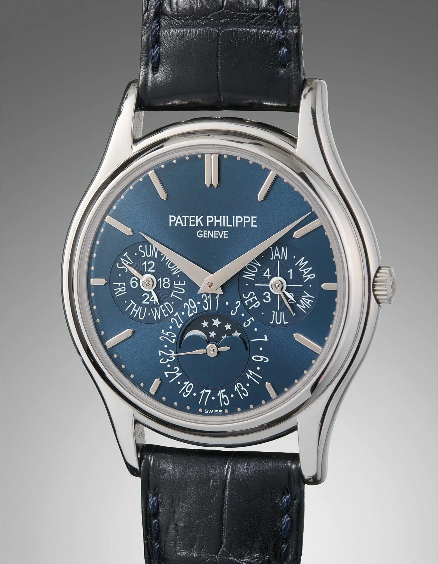 Patek Philippe 5140P 37mm Platinum Blue