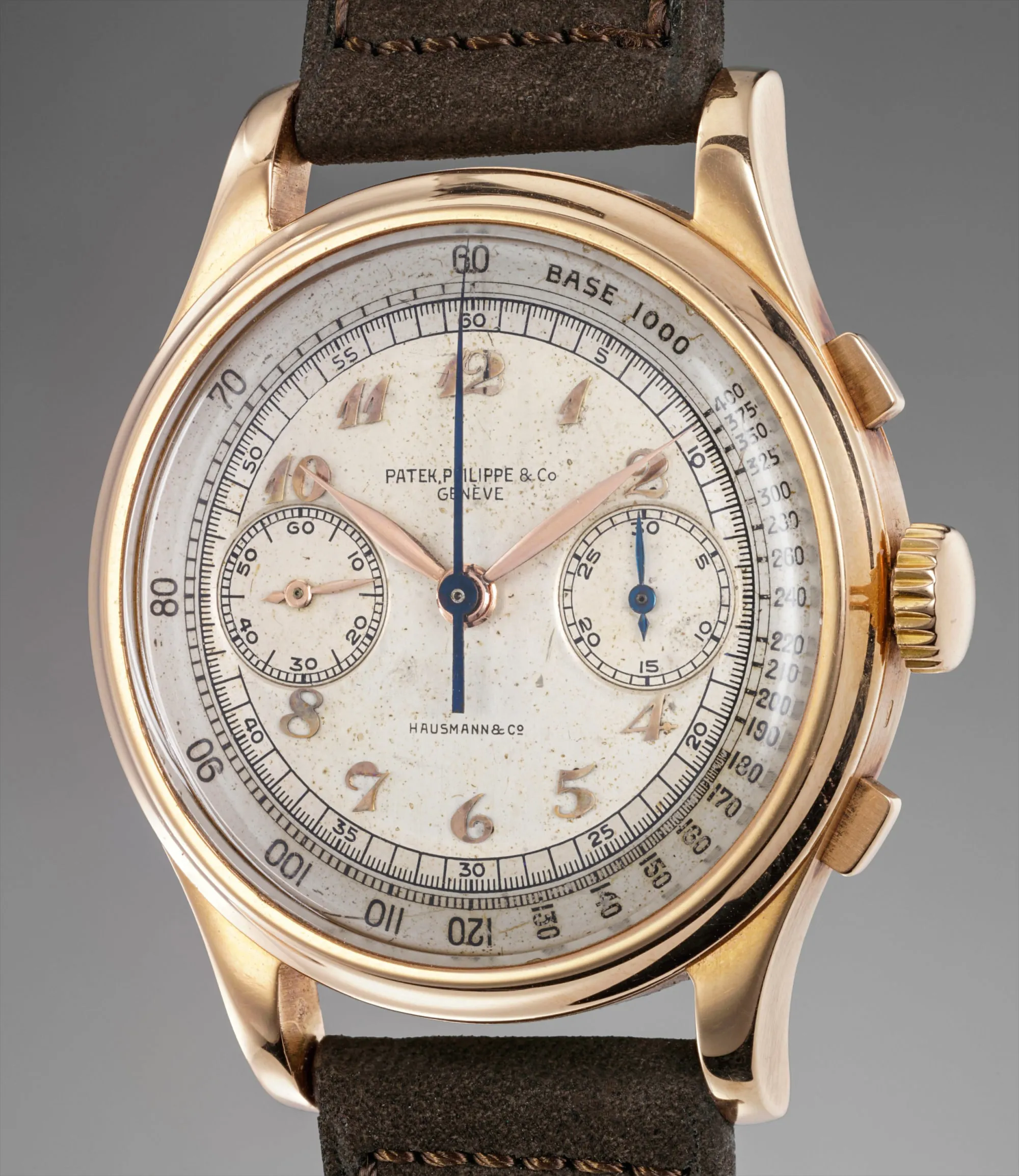 Patek Philippe 530 36.5mm Rose gold Silver