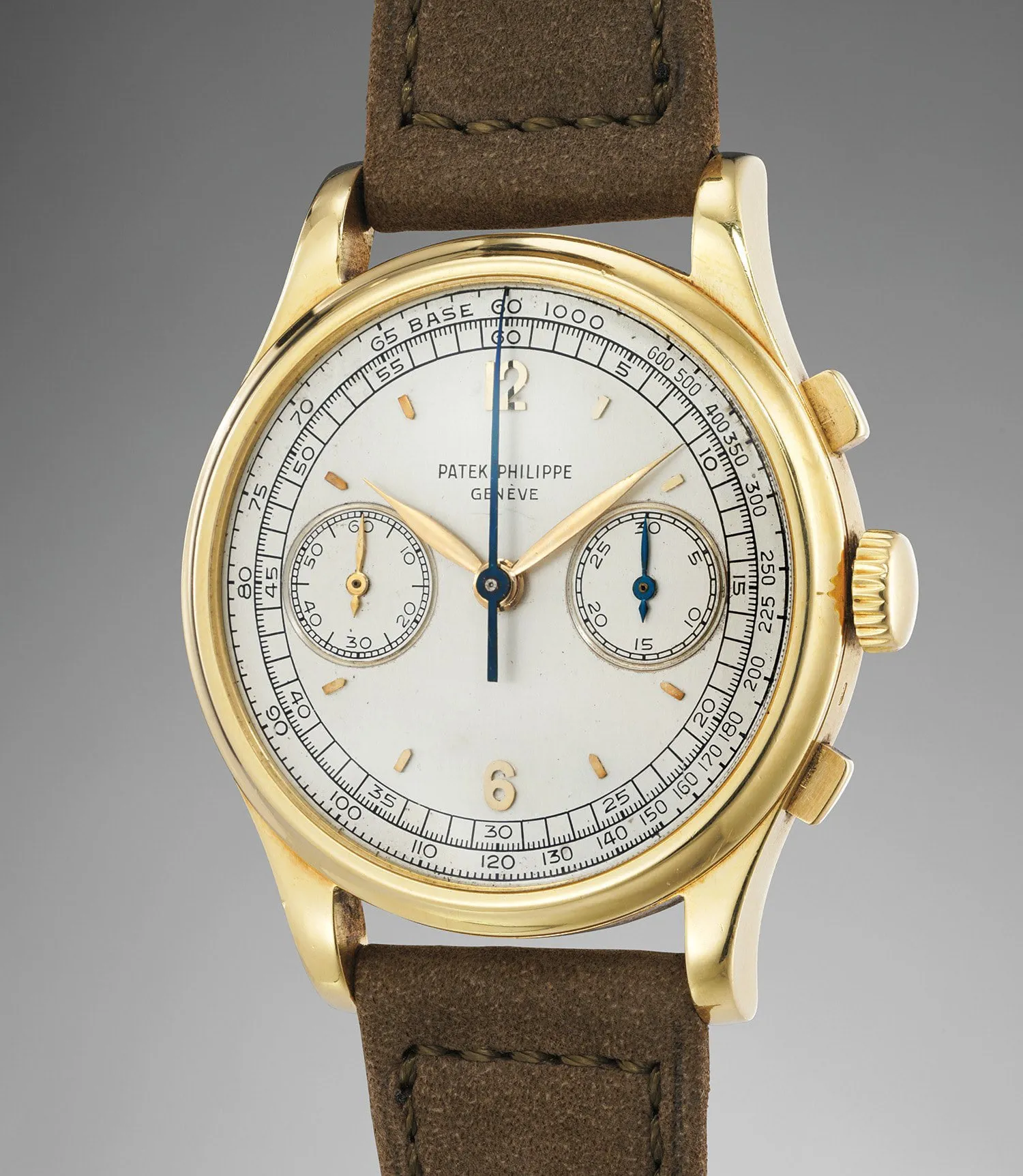 Patek Philippe 530 36.5mm Yellow gold Silver