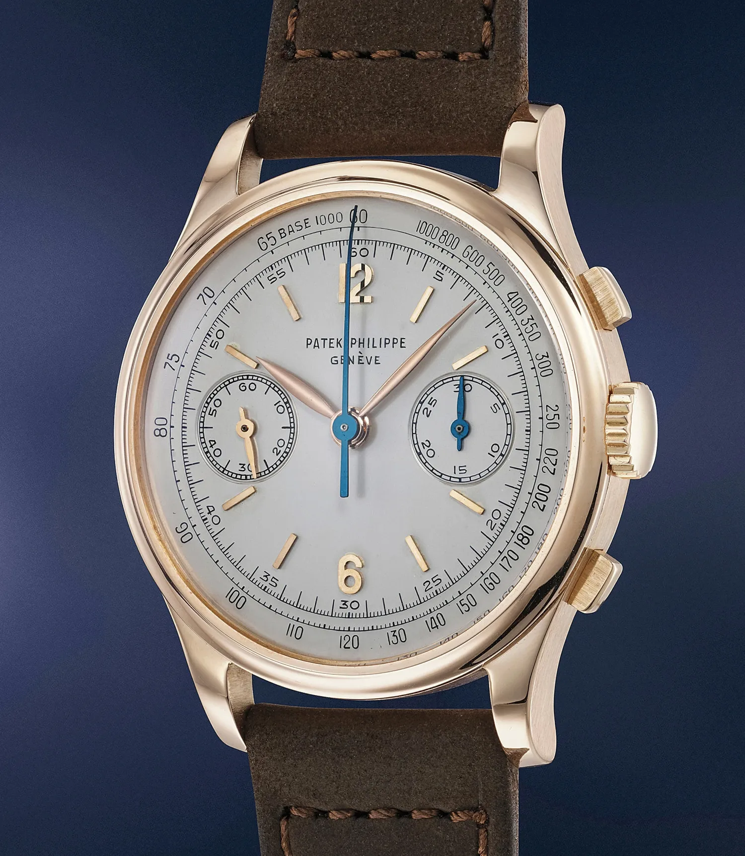 Patek Philippe 530 36.5mm Rose gold Silver