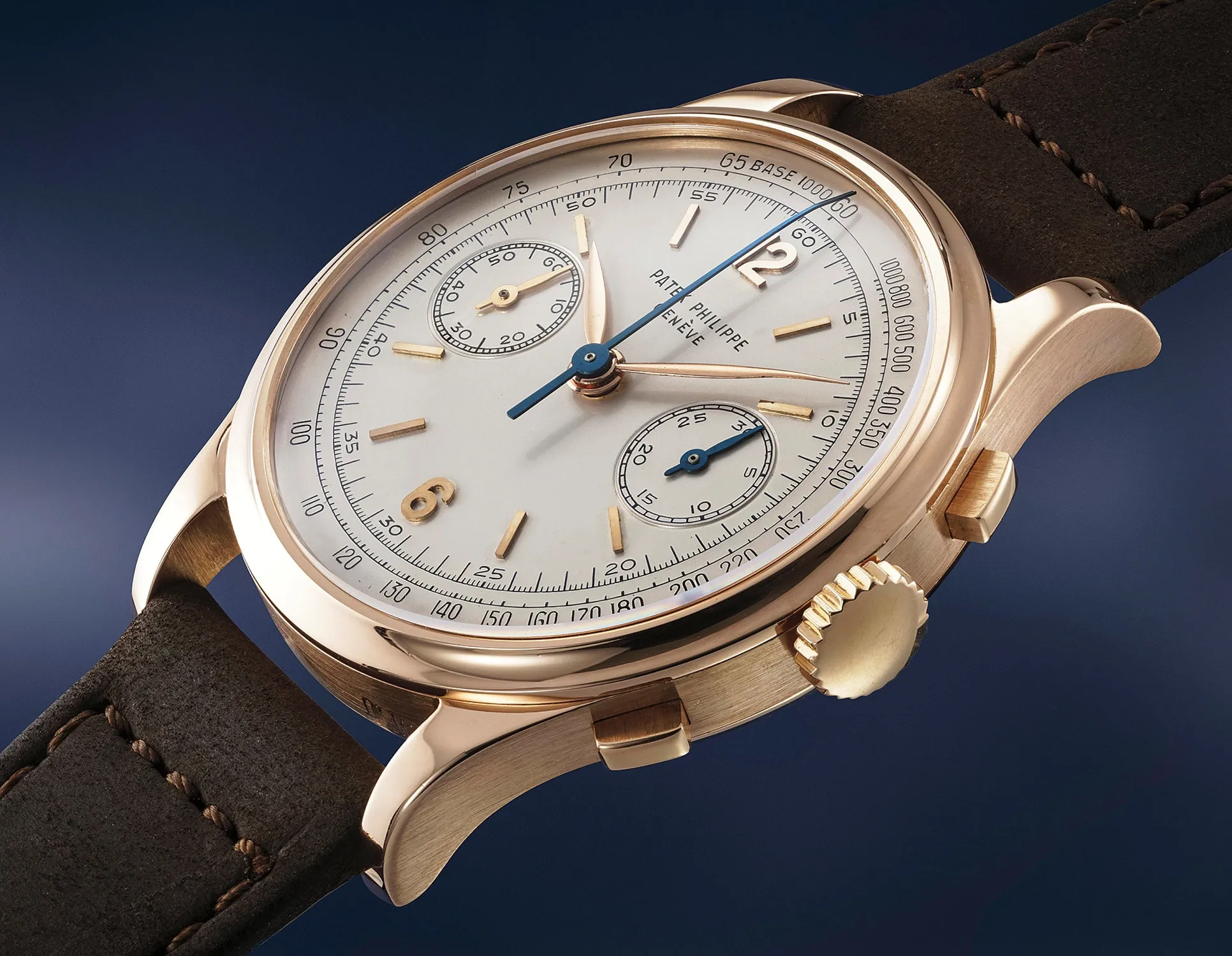 Patek Philippe 530 36.5mm Rose gold Silver 1