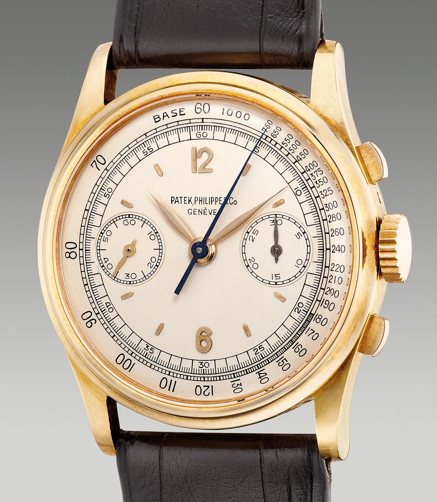 Patek Philippe 530 36.5mm Yellow gold Silvered