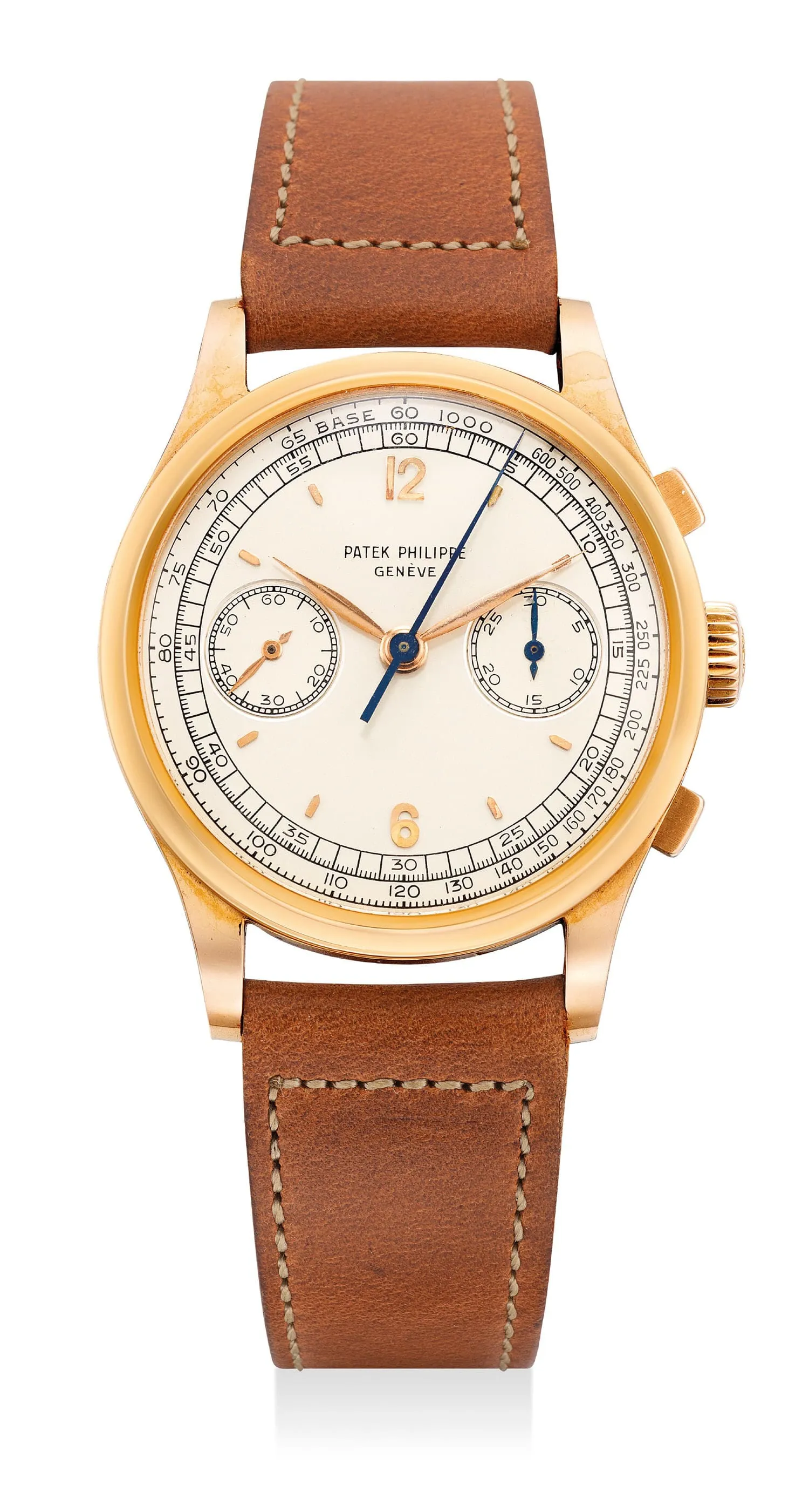 Patek Philippe 530 36.5mm Rose gold Silvered