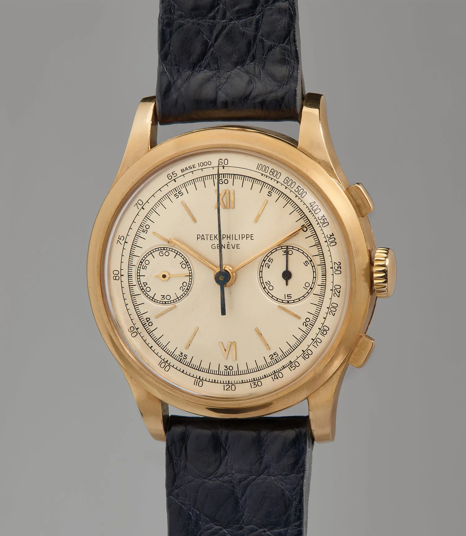 Patek Philippe 530 36.5mm Yellow gold Silver