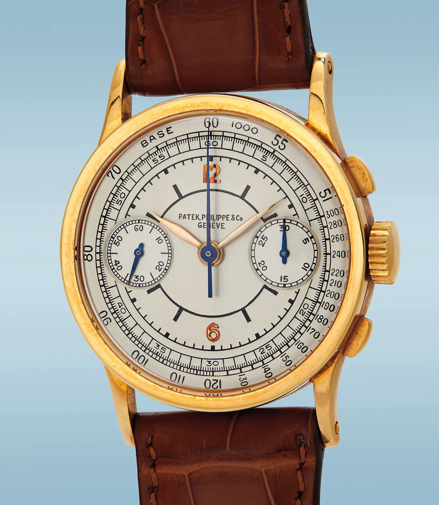 Patek Philippe 533 33mm Yellow gold Silvered