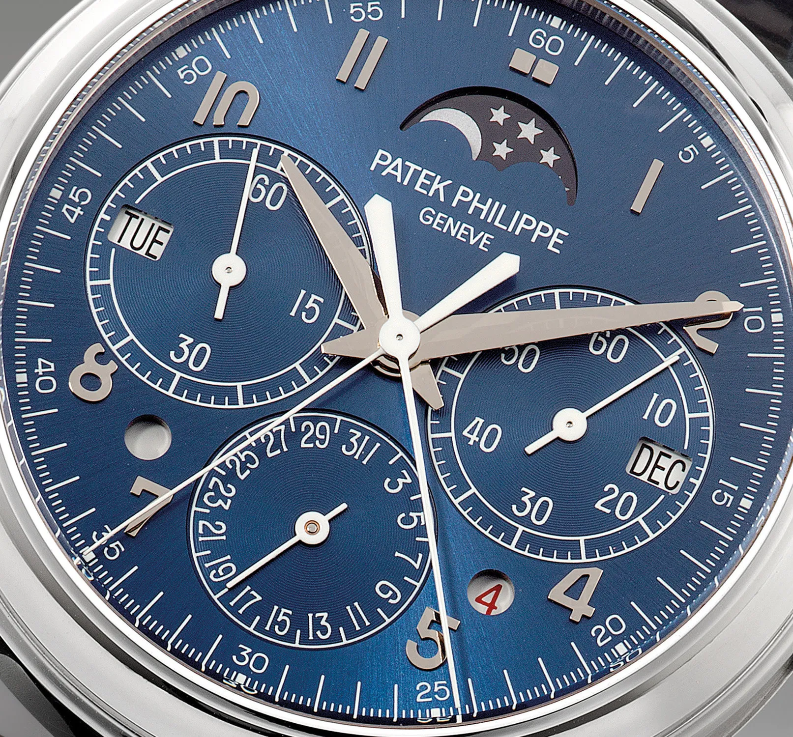 Patek Philippe Perpetual Calendar Split-Seconds Chronograph 5372P-001 38.3mm Platinum Blue 2