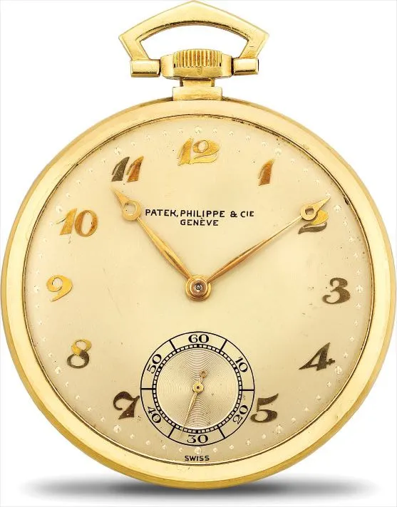 Patek Philippe World Time 605 44.5mm Yellow gold Champagne