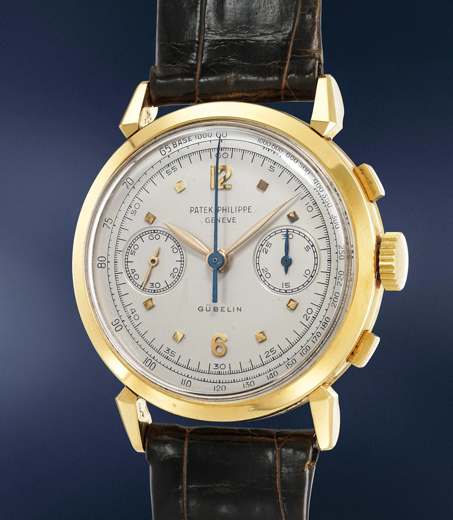 Patek Philippe Chronograph 1579 35.5mm Yellow gold White