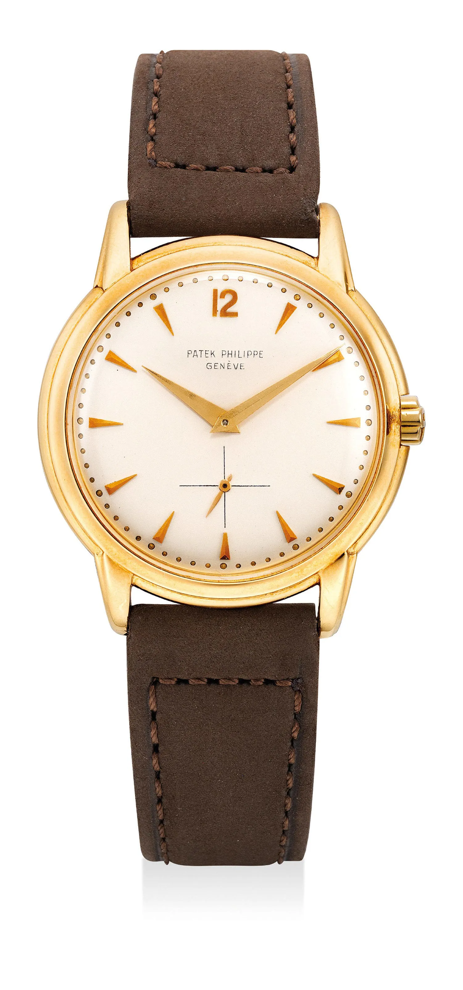 Patek Philippe Calatrava 2551 36mm Yellow gold Silvered