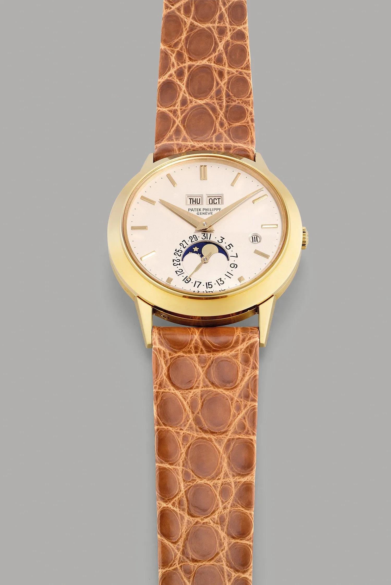 Patek Philippe Grand Complications 3450 37.5mm Yellow gold Silver 4