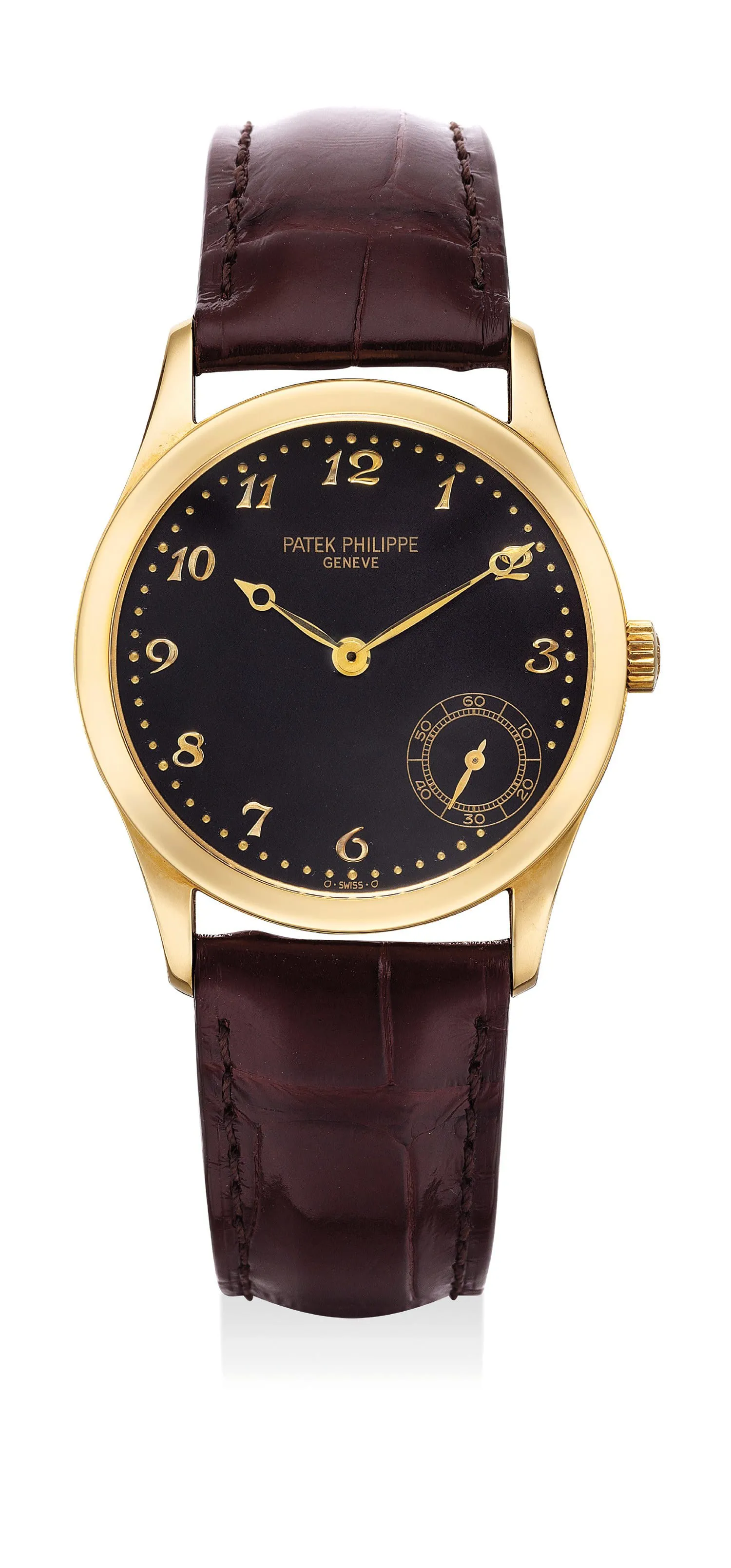 Patek Philippe Calatrava 5026 33mm Yellow gold Black