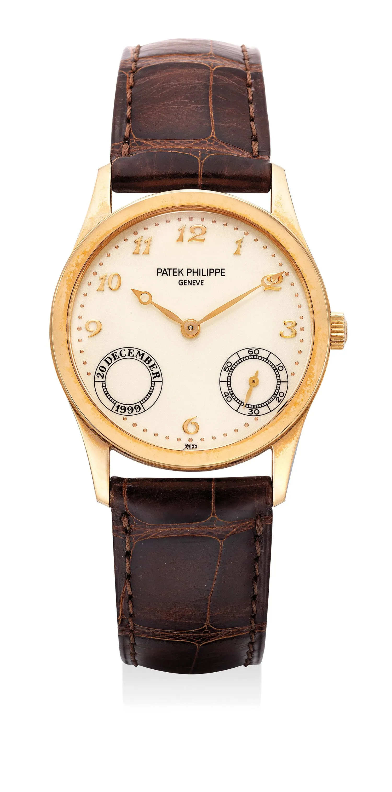 Patek Philippe Calatrava 5026 33mm Rose gold Ivory white