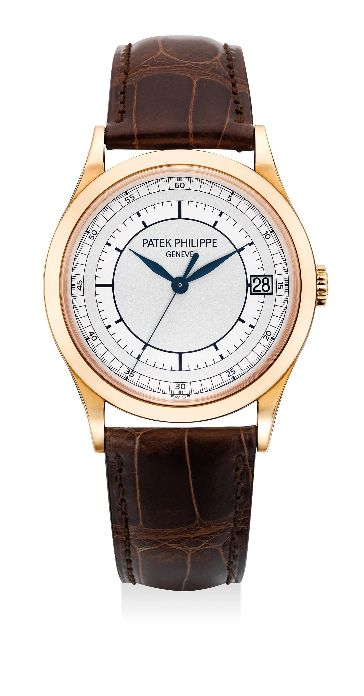 Patek Philippe Calatrava 5296R-001 38mm Rose gold Silver